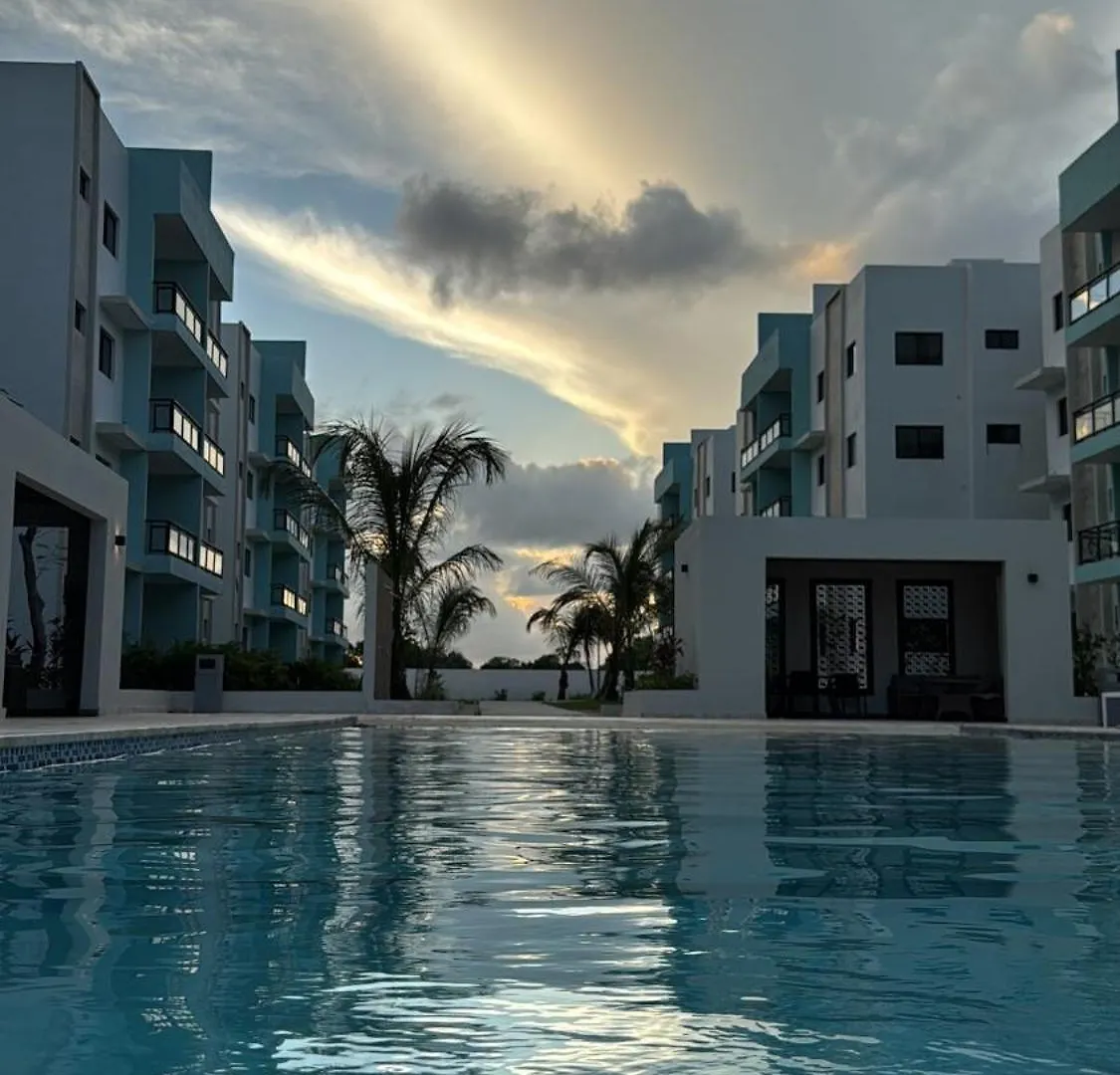 Palm Vibe Condo - Downtown 푼타 카나 아파트