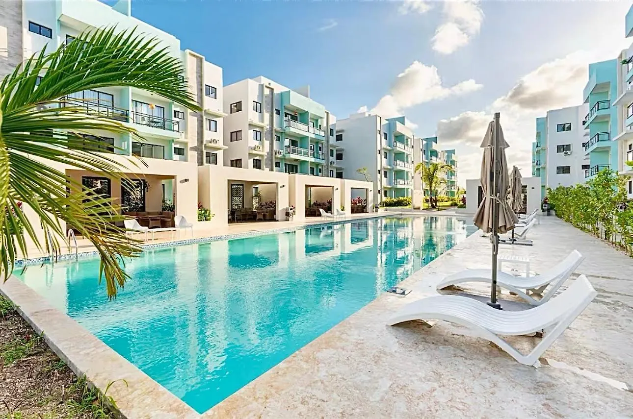 Palm Vibe Condo - Downtown Punta Cana location
